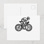 snelheidscyclus briefkaart (Voorkant / Achterkant)