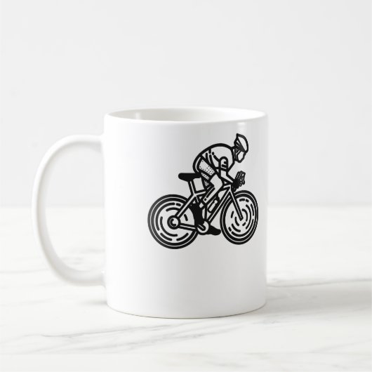 snelheidscyclus koffiemok (Links)