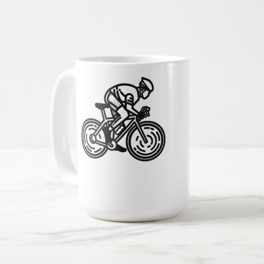 snelheidscyclus koffiemok (Voorkant links)
