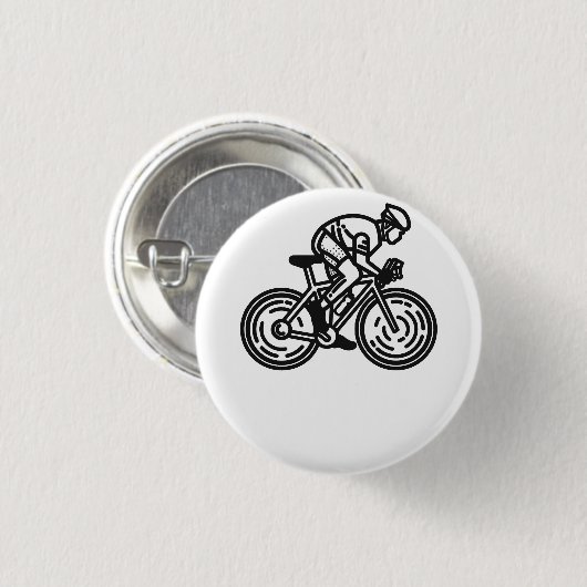 snelheidscyclus ronde button 3,2 cm (Voorkant /achterkant)