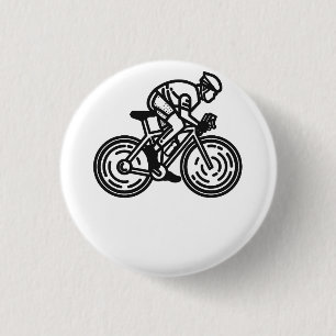 snelheidscyclus ronde button 3,2 cm