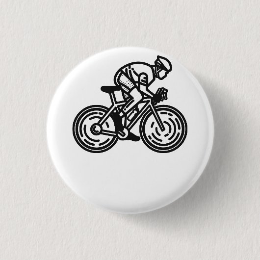 snelheidscyclus ronde button 3,2 cm (Voorkant)