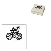 snelheidscyclus rubberstempel (Gestempeld)