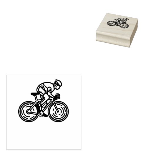 snelheidscyclus rubberstempel (Gestempeld)