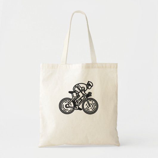 snelheidscyclus tote bag (Voorkant)