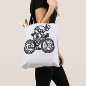 snelheidscyclus tote bag (Dichtbij)