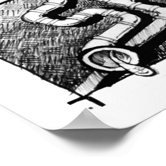 Snelheidsdemon 1 poster (Hoek)