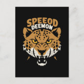 Snelheidsdemon Briefkaart (Voorkant)