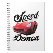 Snelheidsdemon Notitieboek (Voorkant)
