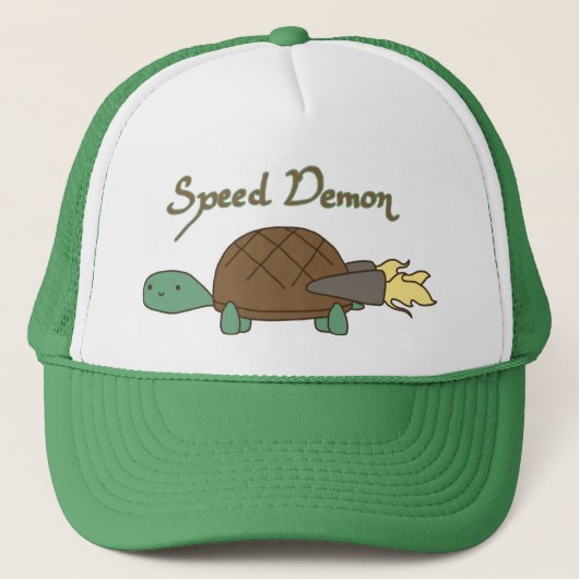 Snelheidsdemon-Pet Trucker Pet (Voorkant)