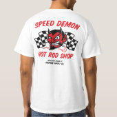 Snelheidsdemon SD002 T-shirt (Achterkant)