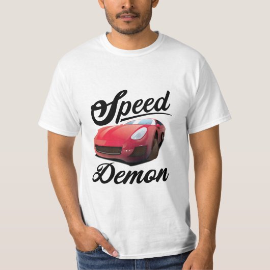 Snelheidsdemon T-shirt (Voorkant)