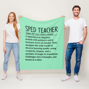Snelheidsdocent Fleece Deken