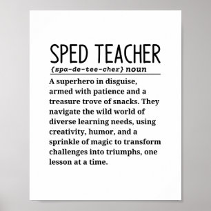 Snelheidsdocent Poster