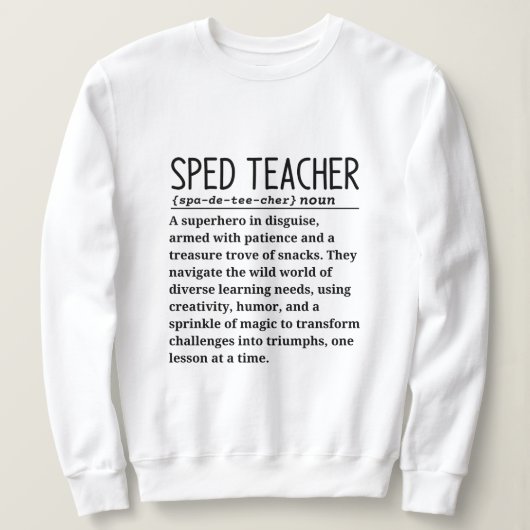 Snelheidsdocent Trui (Design voorkant)