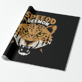 Snelheidsduivel Cadeaupapier (Uitgerold)