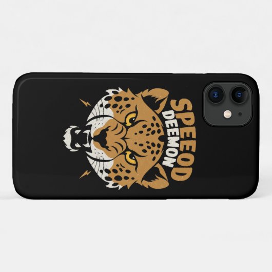 Snelheidsduivel Case-Mate iPhone Case (Achterkant (horizontaal))