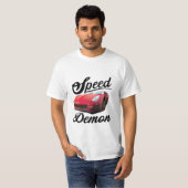 Snelheidsduivel T-shirt (Voorkant volledig)