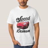 Snelheidsduivel T-shirt (Voorkant)