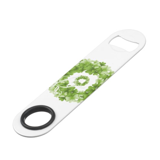 Snelheidsflesopening St. Patrick's Day Speed Flessenopener (Voorkant Gekanteld)