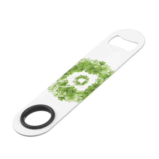 Snelheidsflesopening St. Patrick's Day Speed Flessenopener (Achterkant Gekanteld)