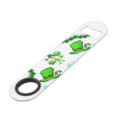 Snelheidsflesopening St. Patrick's Day Speed Flessenopener (Voorkant Gekanteld)