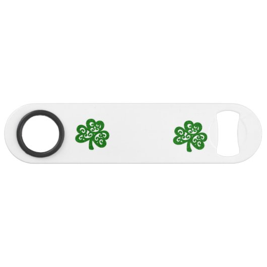 Snelheidsflesopening St. Patrick's Day Speed Flessenopener (Voorkant (Horizontaal))