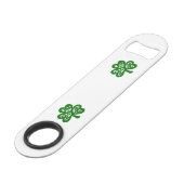 Snelheidsflesopening St. Patrick's Day Speed Flessenopener (Achterkant Gekanteld)