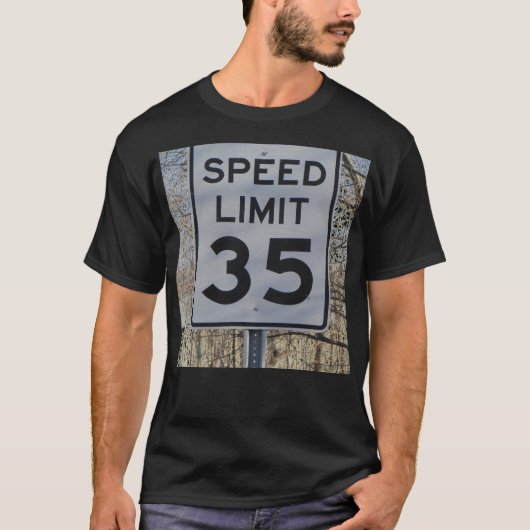 SNELHEIDSGRENS 35 T-SHIRT (Voorkant)