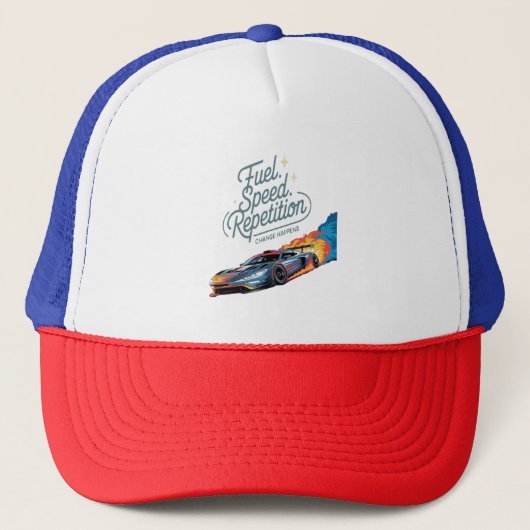 Snelheidskracht Trucker Pet (Voorkant)