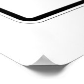 Snelheidslimiet 186.282.397 MPS (lichtsnelheid) Poster (Hoek)