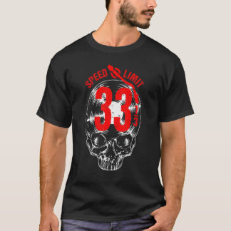 Snelheidslimiet 33 13 Rpm Vinyl Record Collector G T-shirt
