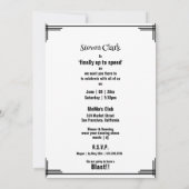 Snelheidslimiet 55 Geboortedatum eindelijk op snel Kaart (Achterkant)