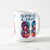 Snelheidslimiet 88 koffiemok (Voorkant rechts)