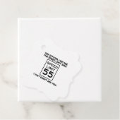 Snelheidslimiet Bedankjes Labels (In situ)
