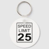 Snelheidslimiet Sleutelhanger (Voorkant)