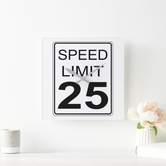 Snelheidslimiet Vierkante Klok (Huis)