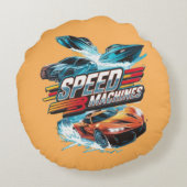 Snelheidsmachines Rond Kussen (Achterkant)