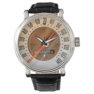 Snelheidsmeter 1959 Klassieke Sportauto Horloge