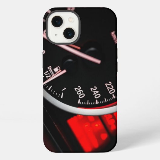 Snelheidsmeter iPhone Hoesje (Achterkant)