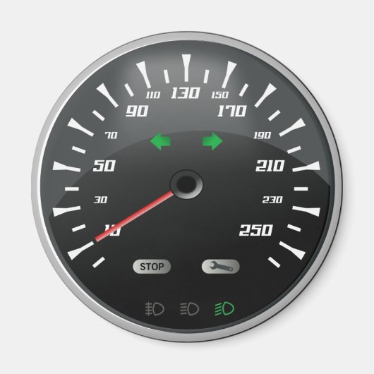 Snelheidsmeter Magneet (Voorkant)