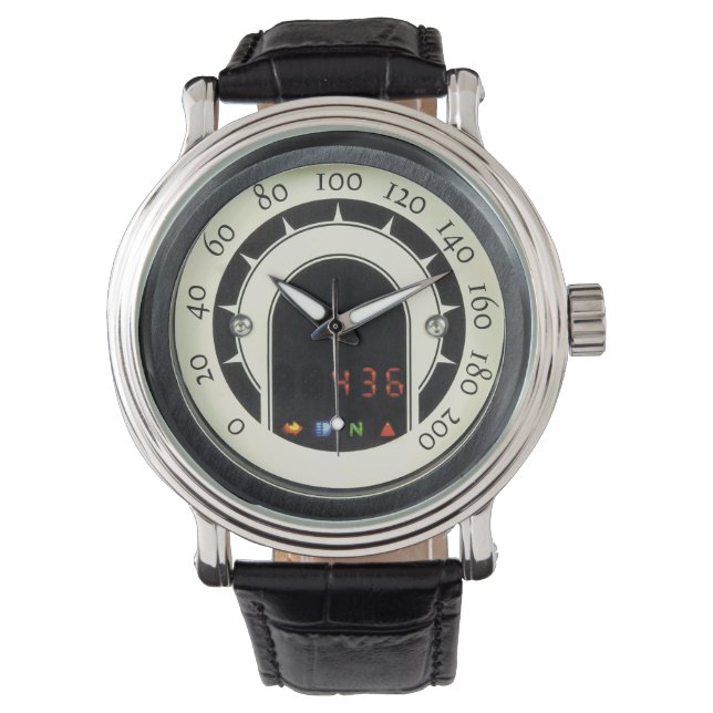 Snelheidsmeter MG 436 Horloge (Voorkant)