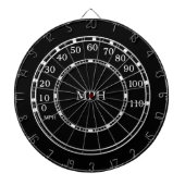 Snelheidsmeter MPH Monogram Garage Dart Board Dartbord (Voorkant)
