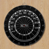 Snelheidsmeter MPH Monogram Garage Dart Board Dartbord