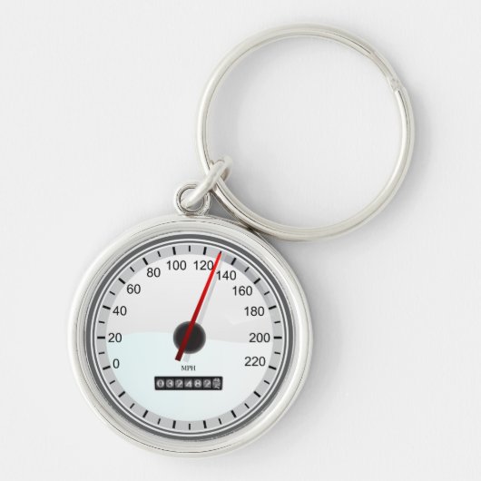 snelheidsmeter sleutelhanger (Voorkant)