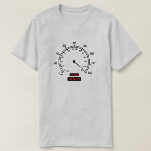 Snelheidsmeter T-shirt