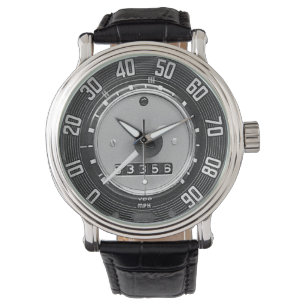 Snelheidsmeter van Duitse klassieke auto uit de ja Horloge