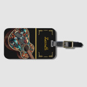 Snelheidsmuziek kunstenaarschap Opvallende ingewik Bagagelabel (Voorkant (horizontaal))