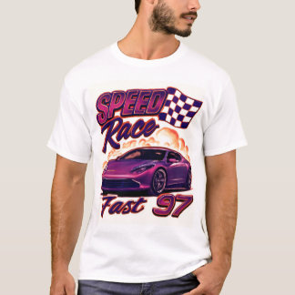 Snelheidsrace snel 97 t-shirt