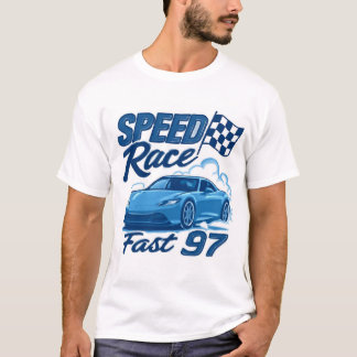 Snelheidsrace snel 97 t-shirt